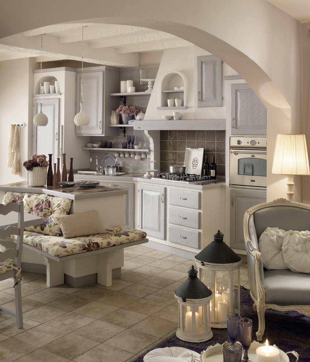 Cucine a muro foto: cucine in muratura habitage. cucine ...